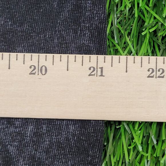 1973 Pink-Floyd Crop-Top Shirt Womens Large 21x21 Charcoal Wash - Picture 11 of 11